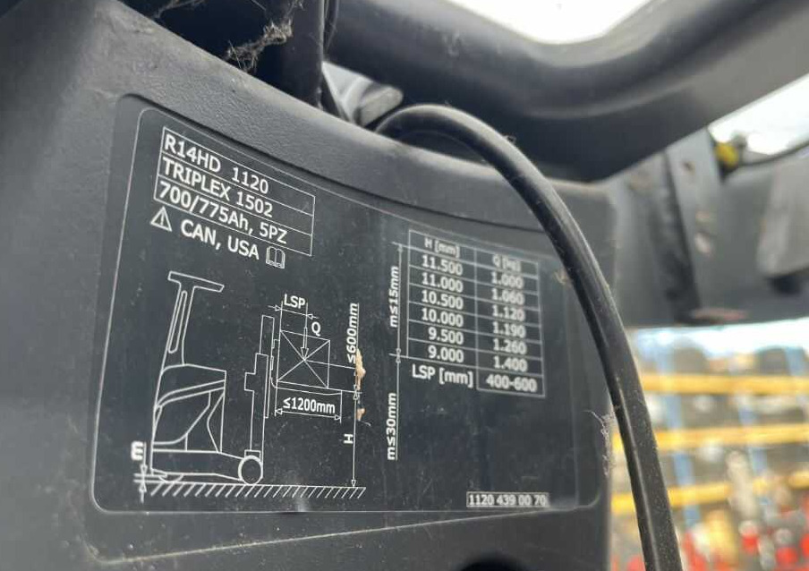 Linde R14HD-01 - Reach truck: picture 5 Linde R14HD-01 - Reach truck: picture 5