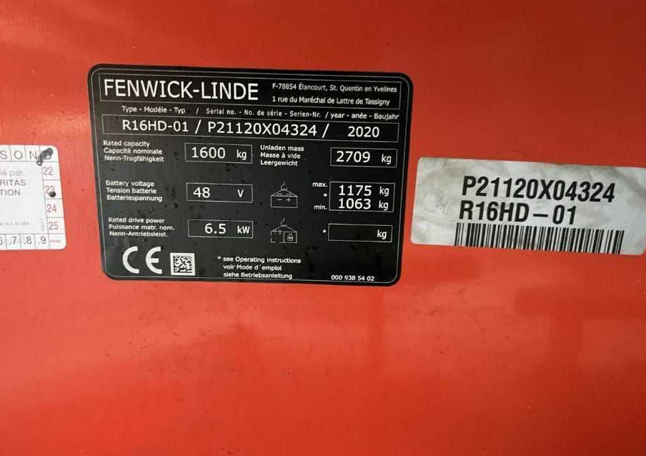 Linde R16HD-01 - Reach truck: picture 4 Linde R16HD-01 - Reach truck: picture 4