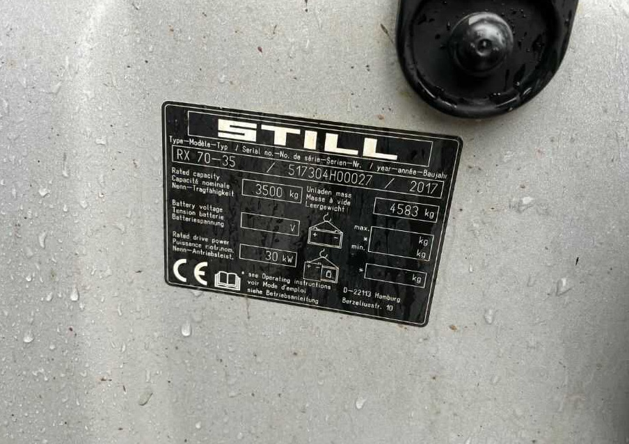 Still RX70-35 - Diesel forklift: picture 4 Still RX70-35 - Diesel forklift: picture 4