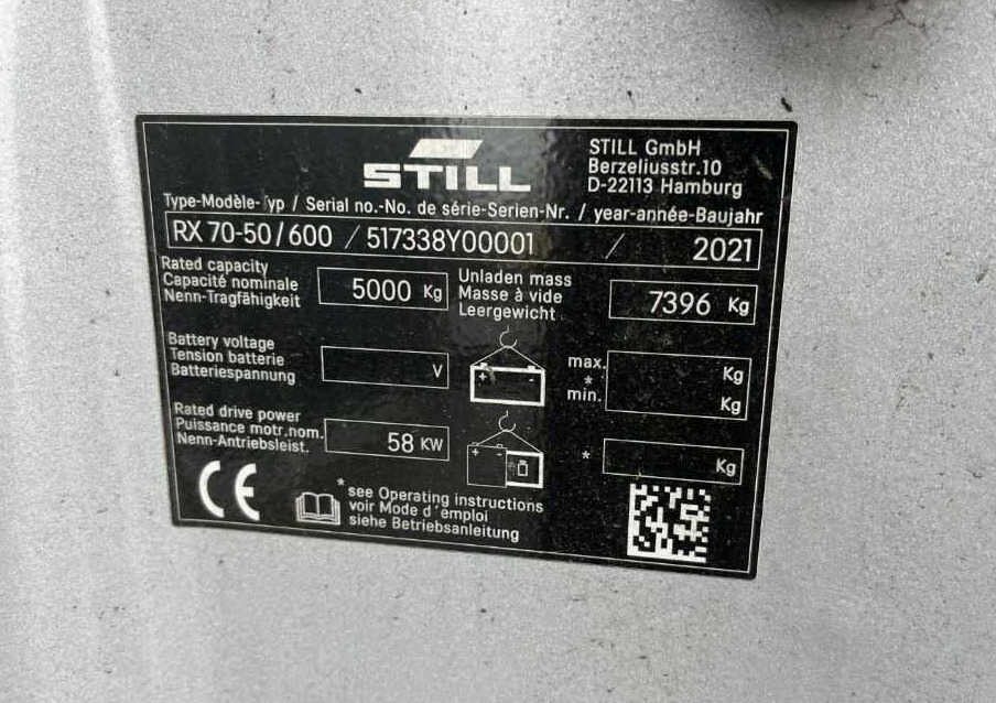 Still RX70-50T/600 - LPG forklift: picture 4 Still RX70-50T/600 - LPG forklift: picture 4