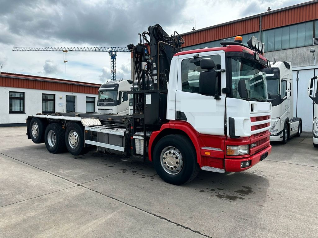 Scania 380 * 8 x 2 * HIAB 105 Z KRAN *2 x LIFT *ABROLL - Cab chassis truck, Crane truck: picture 1 Scania 380 * 8 x 2 * HIAB 105 Z KRAN *2 x LIFT *ABROLL - Cab chassis truck, Crane truck: picture 1