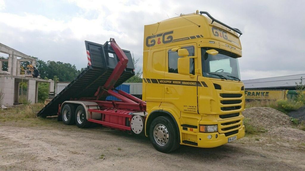 Abroller G&G Plateau / Baumaschinen - Roll-off container: picture 3 Abroller G&G Plateau / Baumaschinen - Roll-off container: picture 3