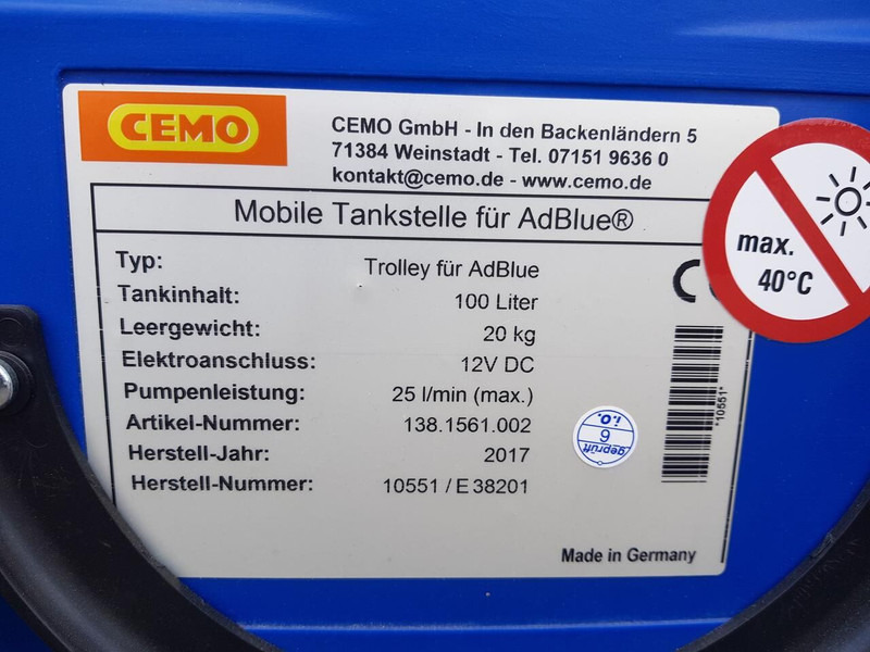 AD Blue trolley - Tank truck: picture 4 AD Blue trolley - Tank truck: picture 4