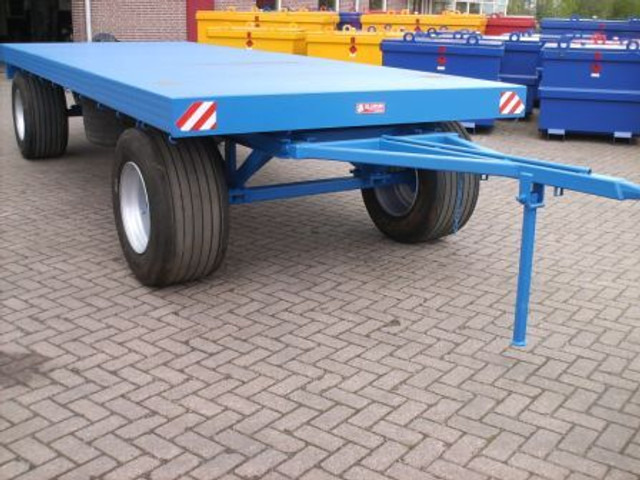 Onbekend Aannemerswagen - Dropside/ Flatbed trailer: picture 1 Onbekend Aannemerswagen - Dropside/ Flatbed trailer: picture 1