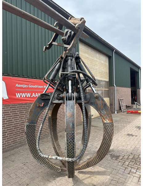 Poliepgrijper - Gebruikt - Grapple for Construction machinery: picture 3 Poliepgrijper - Gebruikt - Grapple for Construction machinery: picture 3