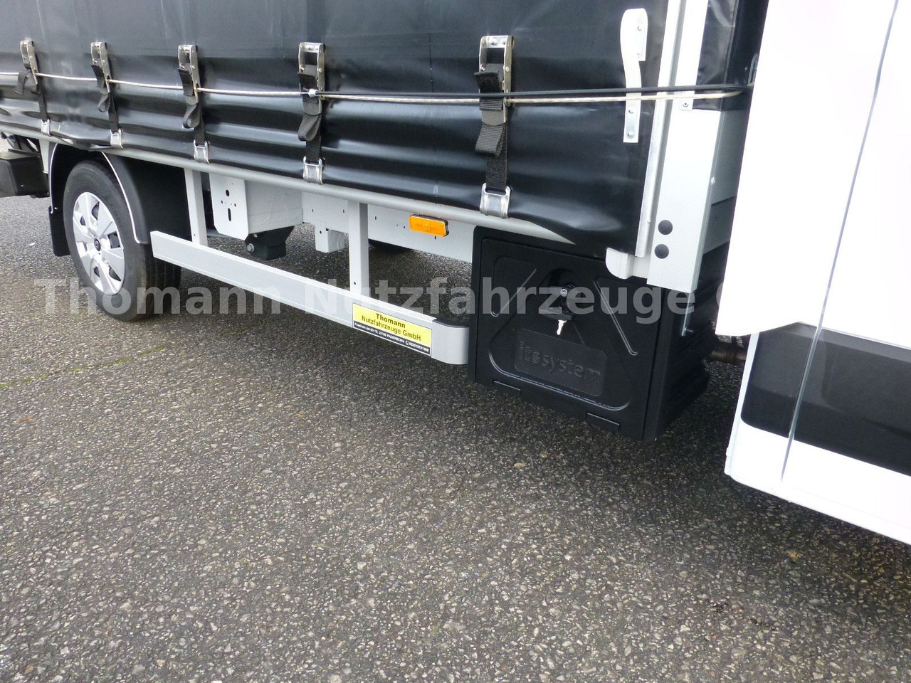 Curtain side van Renault NEW Master Pritsche Plane BÄR Ladebordwand: picture 11