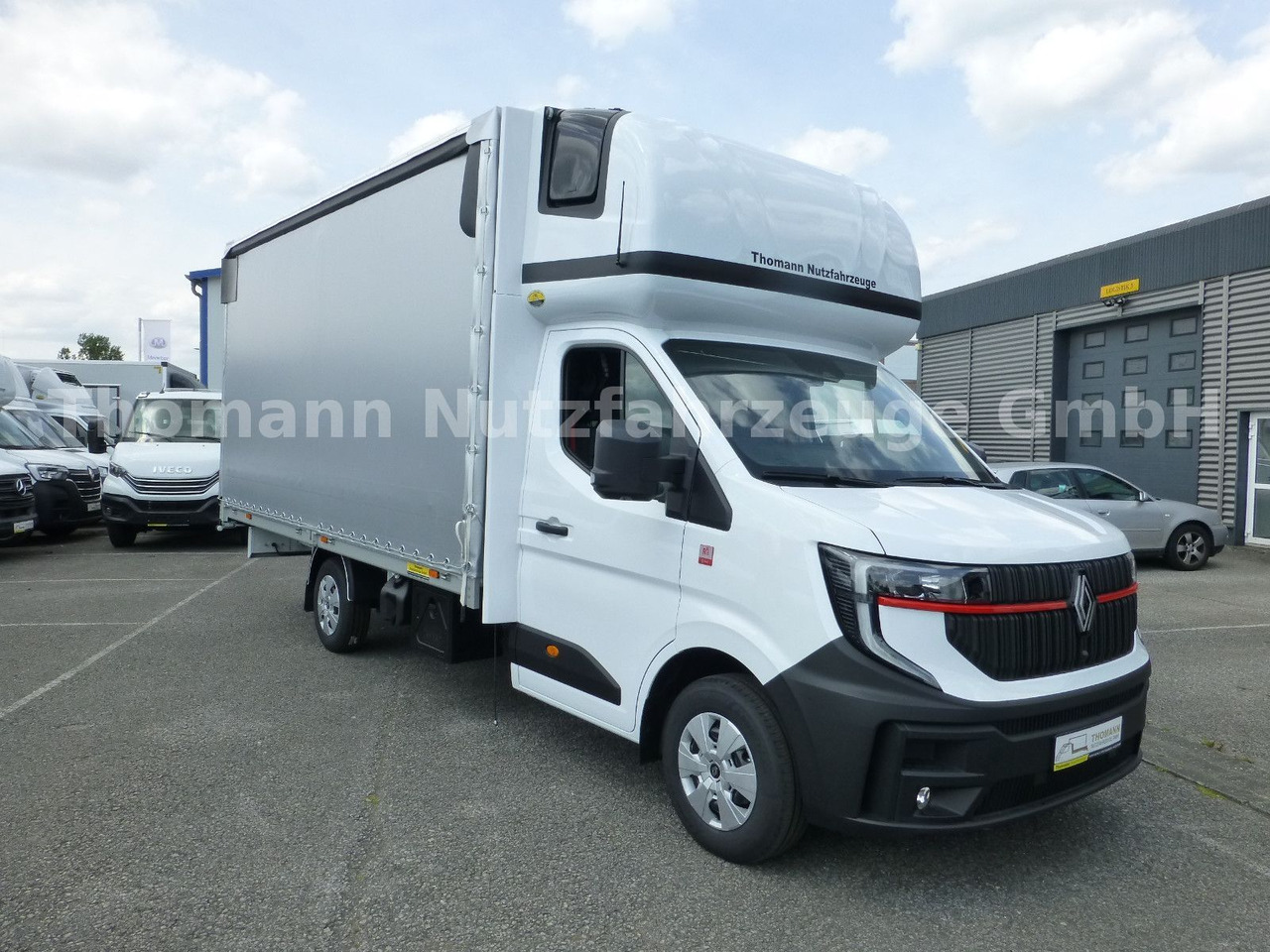 Renault NEW Master Pritsche Plane Schlafkabine - Curtain side van: picture 1 Renault NEW Master Pritsche Plane Schlafkabine - Curtain side van: picture 1