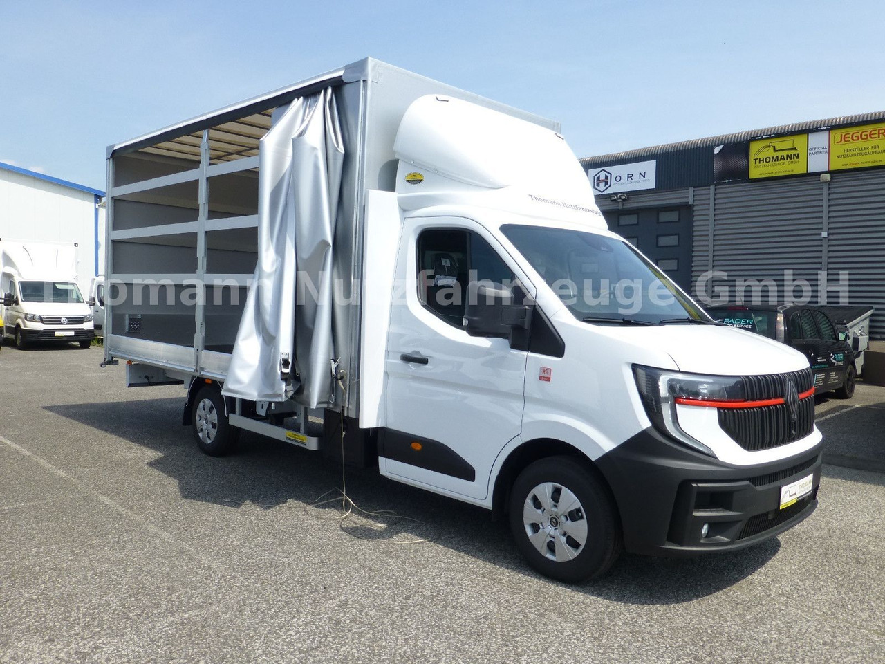 Renault NEW Master Pritsche Plane Vollalu - Curtain side van: picture 1 Renault NEW Master Pritsche Plane Vollalu - Curtain side van: picture 1