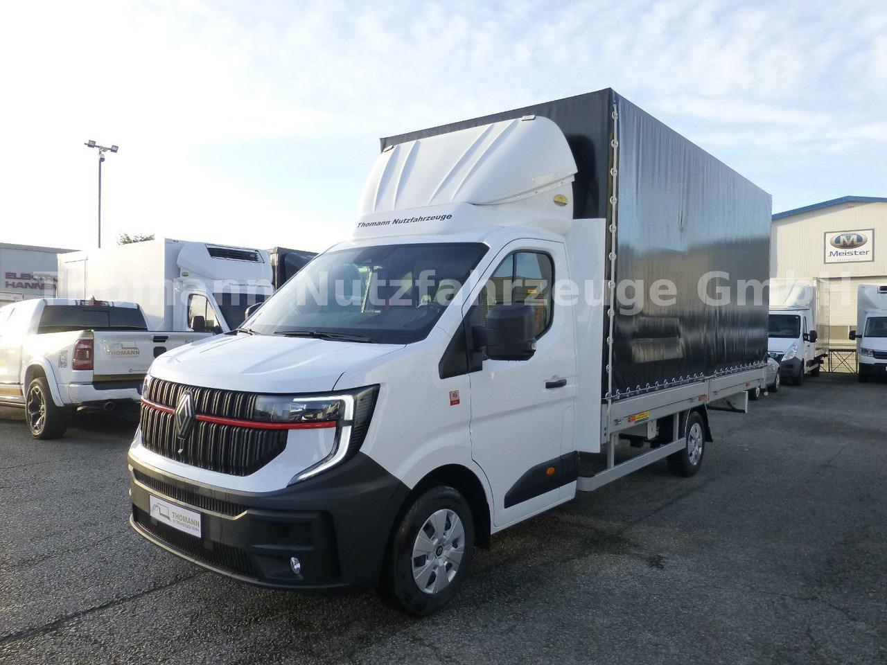 Renault NEW Master Pritsche Plane Vollalu - Curtain side van: picture 2 Renault NEW Master Pritsche Plane Vollalu - Curtain side van: picture 2