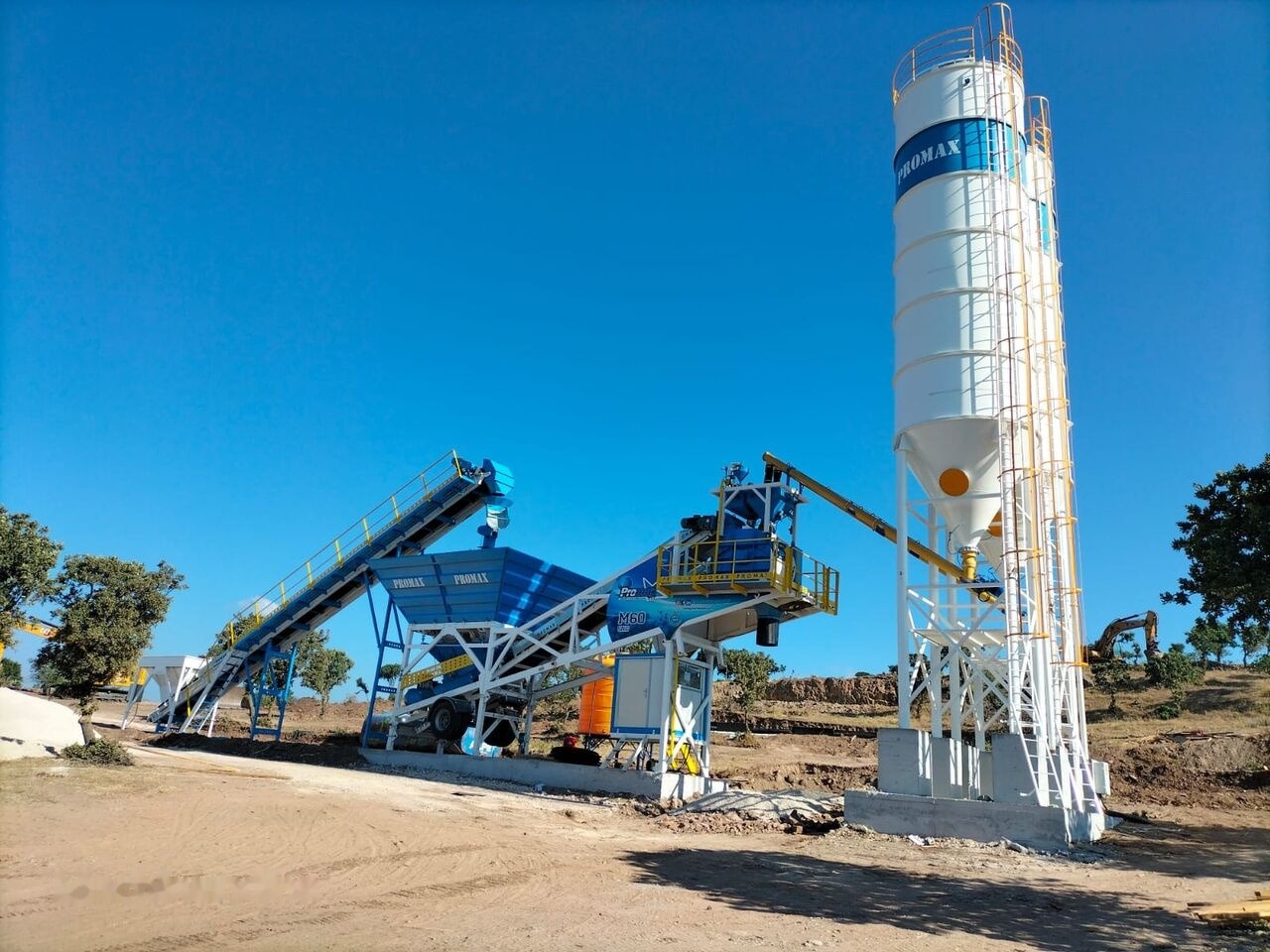 New Concrete plant Promax Mobile Concrete Batching Plant PROMAX M60-SNG (60m3/h): picture 14