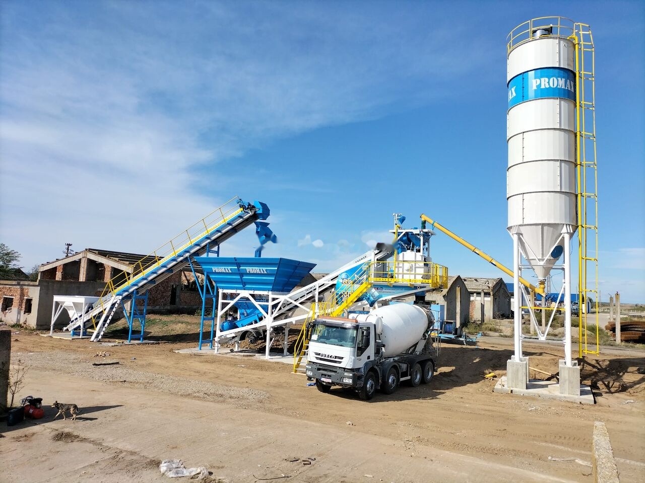 New Concrete plant Promax Mobile Concrete Batching Plant PROMAX M60-SNG (60m3/h): picture 24