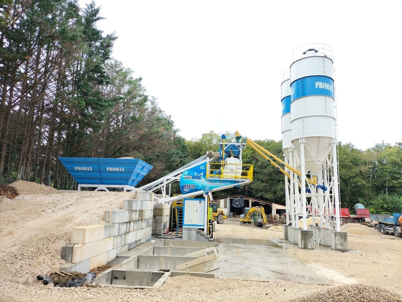 New Concrete plant Promax Mobile Concrete Batching Plant PROMAX M60-SNG (60m3/h): picture 22