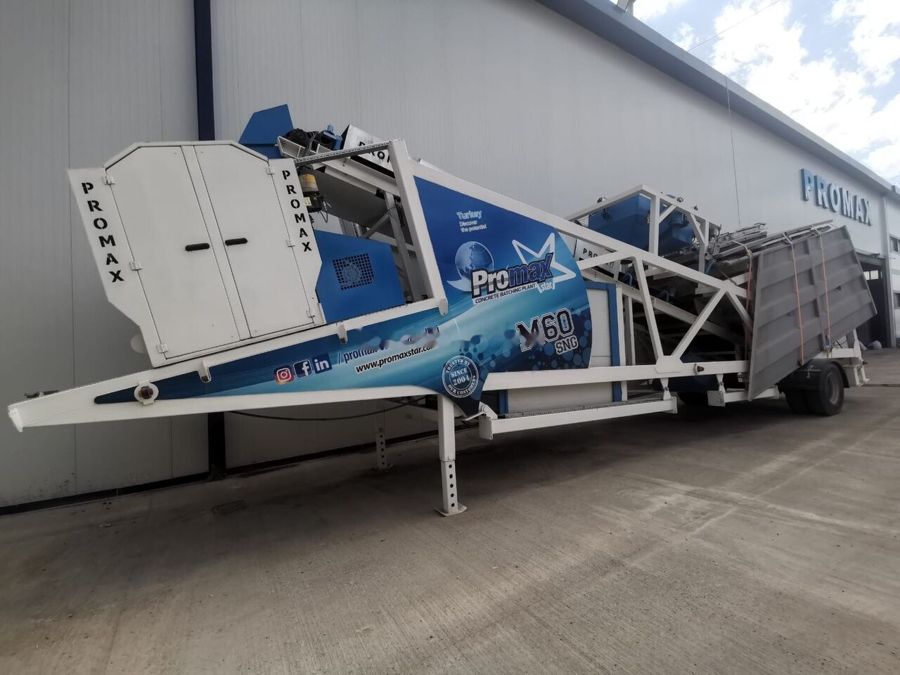 New Concrete plant Promax Mobile Concrete Batching Plant PROMAX M60-SNG (60m3/h): picture 28