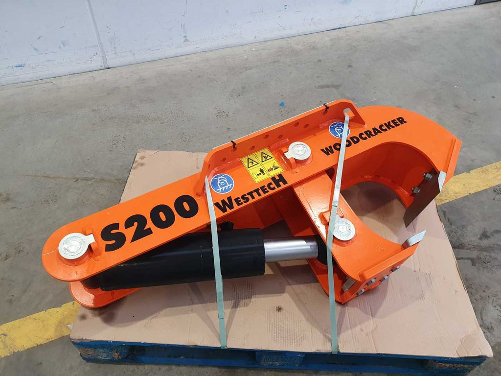 New Attachment for Forestry equipment Westtech Woodcracker S200 / Wurzelstockschere: picture 10