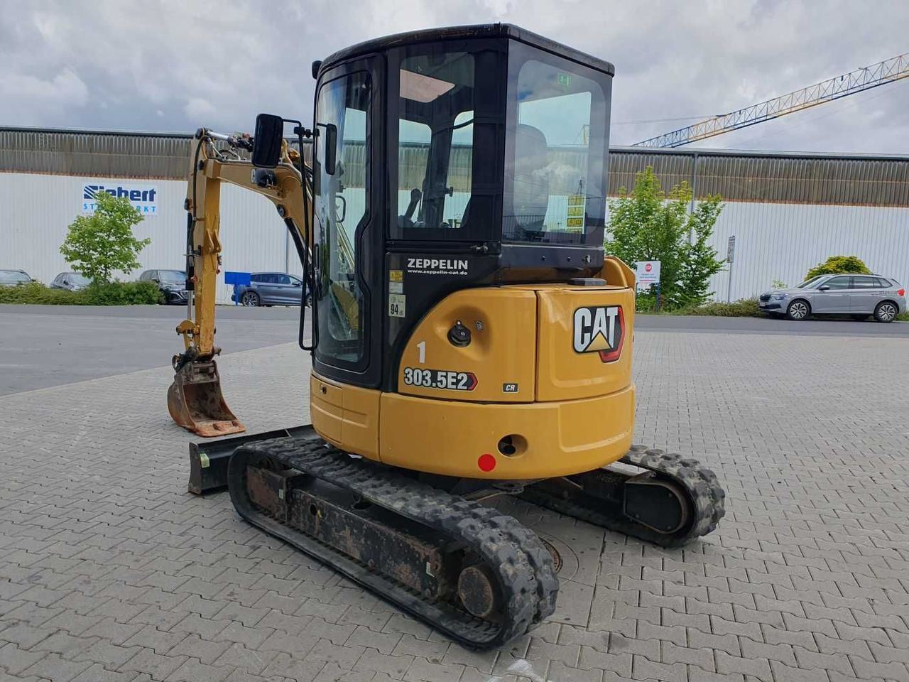 CAT 303.5E2CR / nur 2.107h! / 1x Tieflöffel / 2021 - Mini excavator: picture 5 CAT 303.5E2CR / nur 2.107h! / 1x Tieflöffel / 2021 - Mini excavator: picture 5