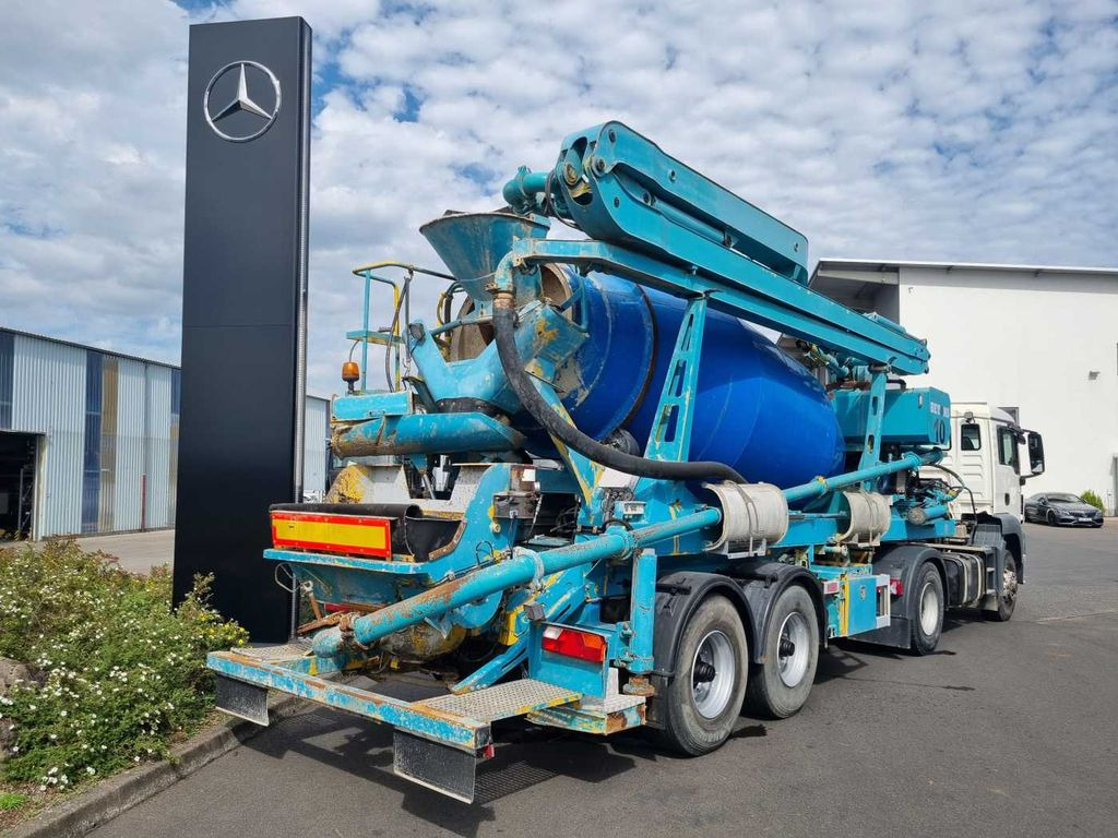 De Buf Beton-Mischer 9m³/Sermac 24m Betonpumpe - Concrete pump truck: picture 1 De Buf Beton-Mischer 9m³/Sermac 24m Betonpumpe - Concrete pump truck: picture 1