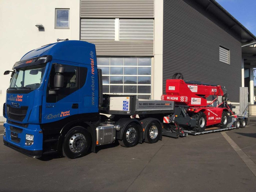 EBERT TLS 43 ATV / Tele / 30,5to Nutzlast - Low loader semi-trailer: picture 3 EBERT TLS 43 ATV / Tele / 30,5to Nutzlast - Low loader semi-trailer: picture 3