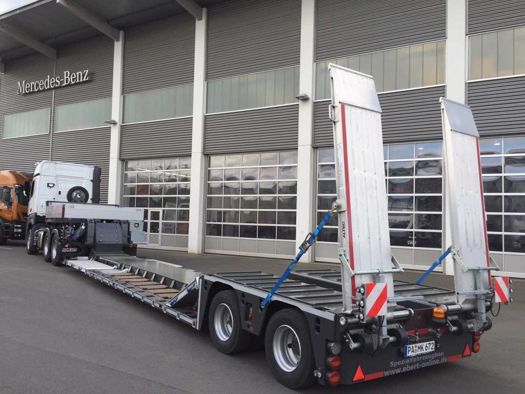 EBERT TLS 43 ATV / Tele / 30,5to Nutzlast - Low loader semi-trailer: picture 2 EBERT TLS 43 ATV / Tele / 30,5to Nutzlast - Low loader semi-trailer: picture 2
