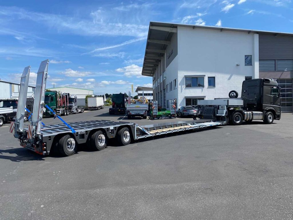 EBERT TLS 55 ATV / Tele / 39,5to Nutzlast - Low loader semi-trailer: picture 2 EBERT TLS 55 ATV / Tele / 39,5to Nutzlast - Low loader semi-trailer: picture 2