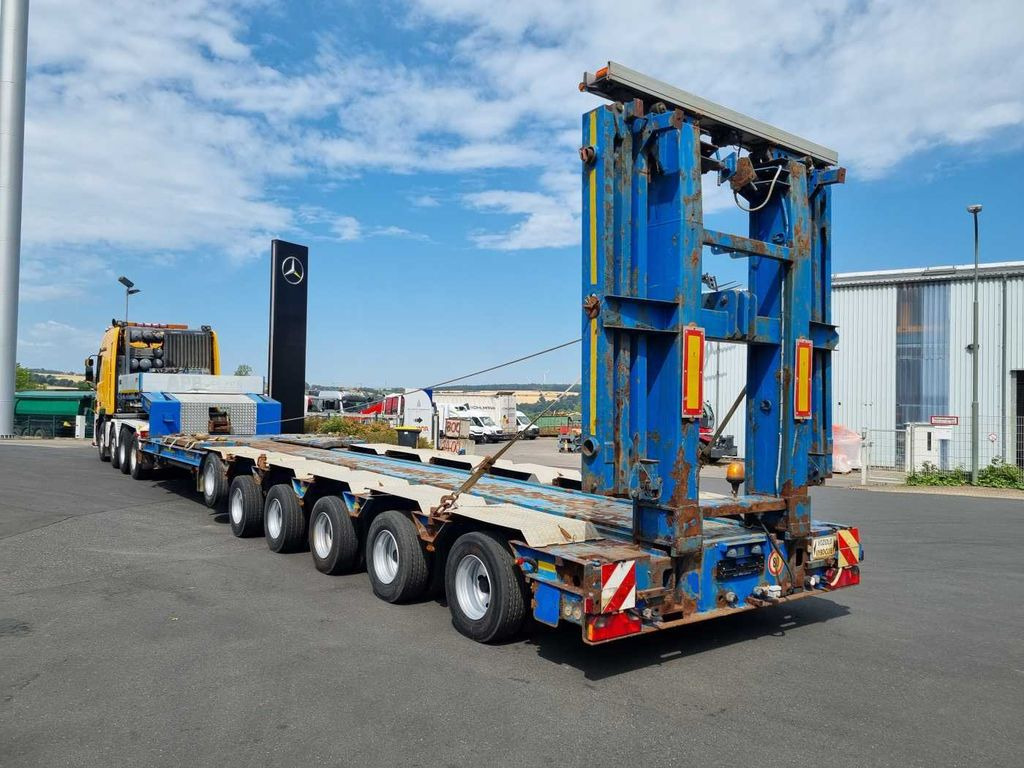 Goldhofer STZ-H6-57/80A Teleskop-Tieflader Waggontransport - Low loader semi-trailer: picture 1 Goldhofer STZ-H6-57/80A Teleskop-Tieflader Waggontransport - Low loader semi-trailer: picture 1
