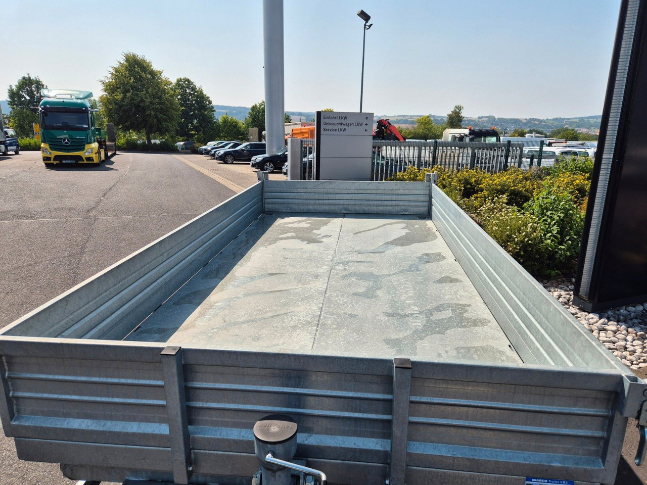 Tipper trailer Humbaur HTK 754020 Dreiseitenkipper vollverzinkt: picture 12