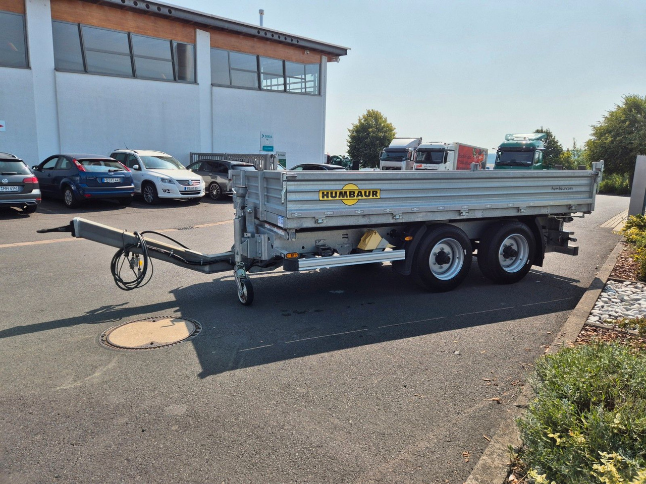 Tipper trailer Humbaur HTK 754020 Dreiseitenkipper vollverzinkt: picture 8