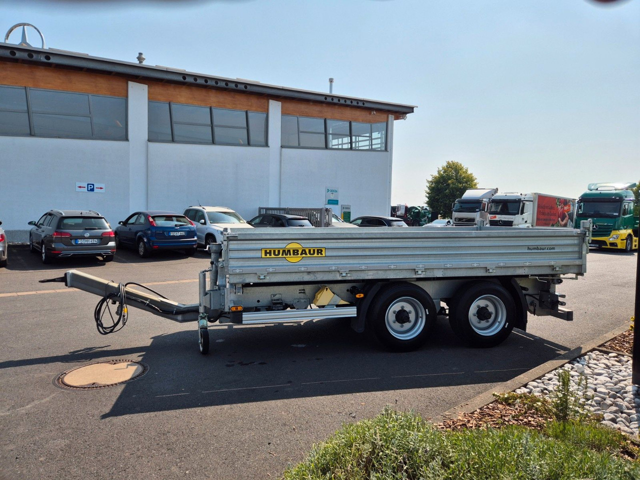 Tipper trailer Humbaur HTK 754020 Dreiseitenkipper vollverzinkt: picture 10