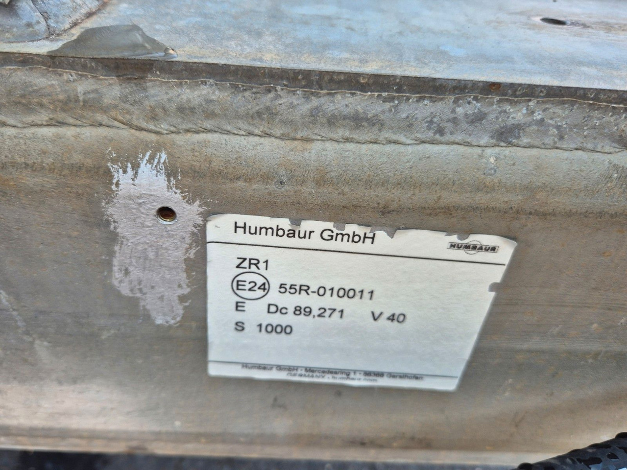 Tipper trailer Humbaur HTK 754020 Dreiseitenkipper vollverzinkt: picture 23