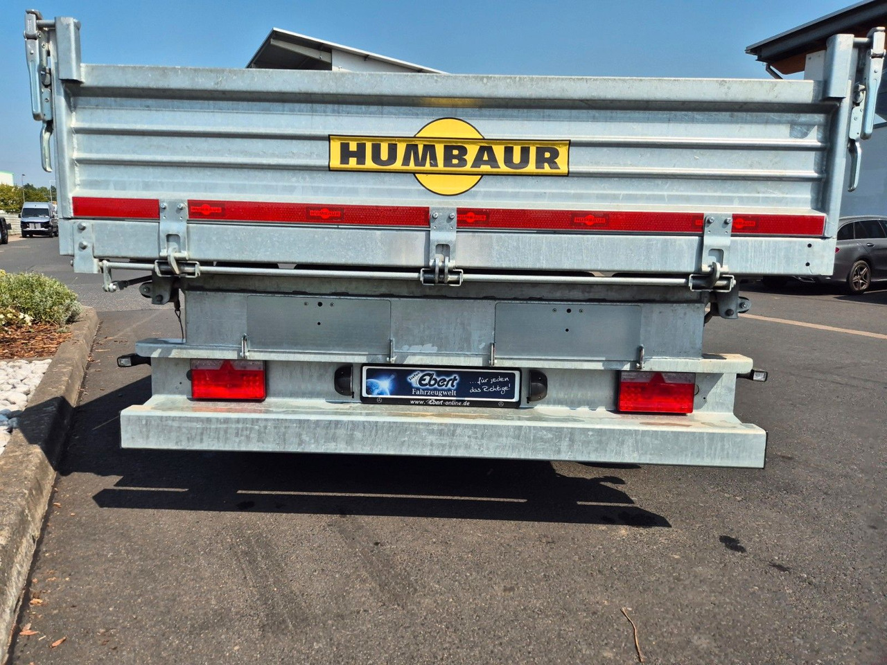 Tipper trailer Humbaur HTK 754020 Dreiseitenkipper vollverzinkt: picture 11