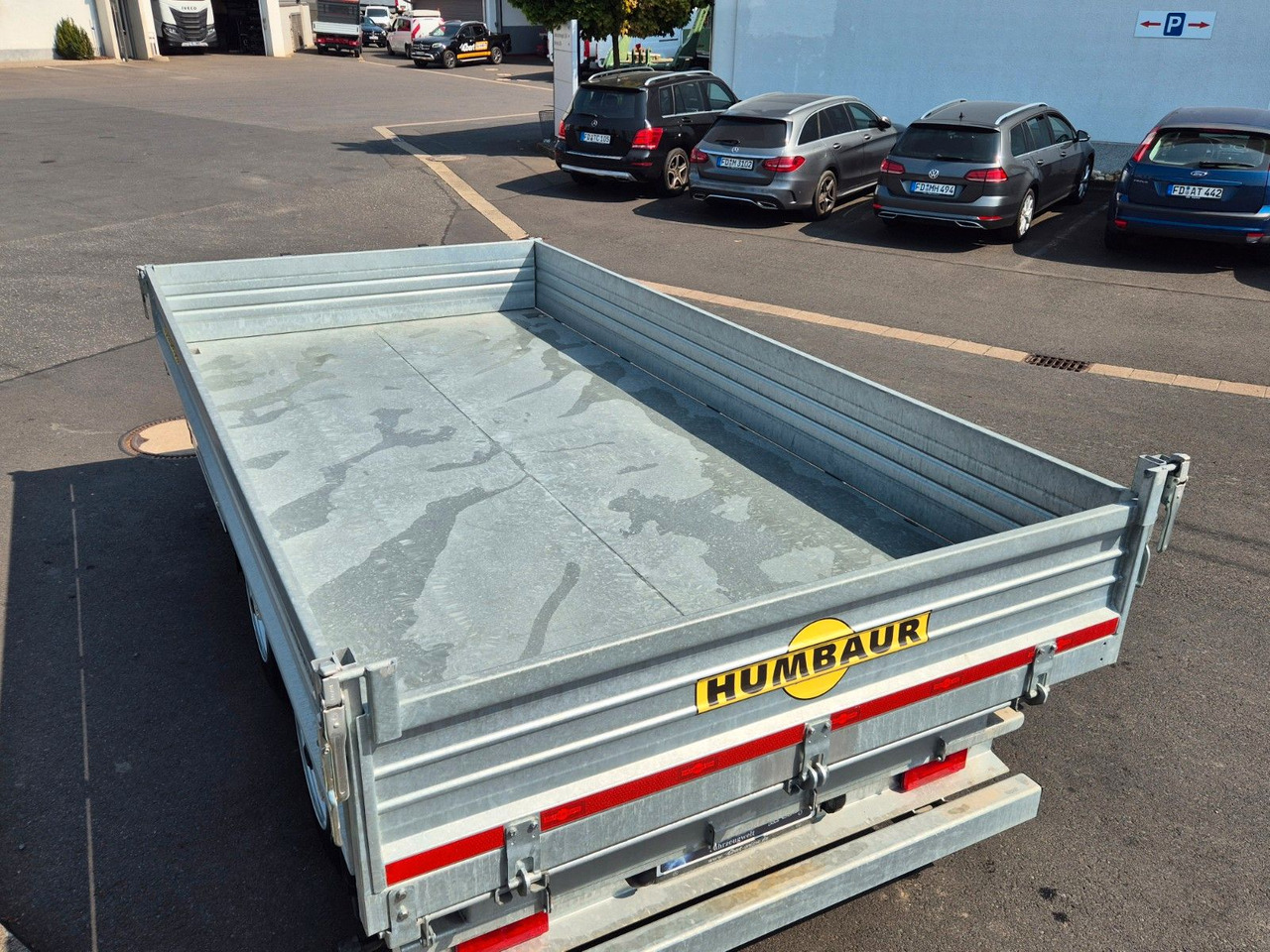 Tipper trailer Humbaur HTK 754020 Dreiseitenkipper vollverzinkt: picture 13