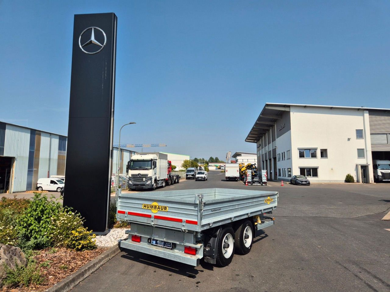 Tipper trailer Humbaur HTK 754020 Dreiseitenkipper vollverzinkt: picture 25