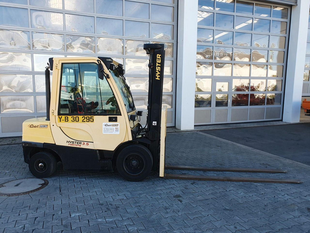 Hyster H3.5 FT / Duplex: 3,61m / nur 1.830h / SS - Diesel forklift: picture 3 Hyster H3.5 FT / Duplex: 3,61m / nur 1.830h / SS - Diesel forklift: picture 3