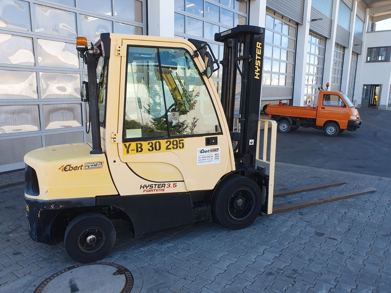 Hyster H3.5 FT / Duplex: 3,61m / nur 1.830h / SS - Diesel forklift: picture 4 Hyster H3.5 FT / Duplex: 3,61m / nur 1.830h / SS - Diesel forklift: picture 4
