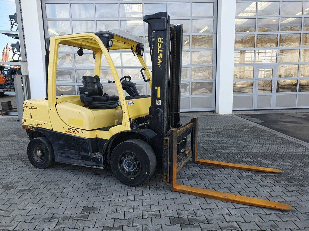 Hyster H4.5 FT S5 / Duplex: 3.40m / nur 3.366h! / SS - Diesel forklift: picture 2 Hyster H4.5 FT S5 / Duplex: 3.40m / nur 3.366h! / SS - Diesel forklift: picture 2