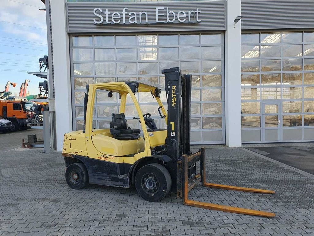 Hyster H4.5 FT S5 / Duplex: 3.40m / nur 3.366h! / SS - Diesel forklift: picture 1 Hyster H4.5 FT S5 / Duplex: 3.40m / nur 3.366h! / SS - Diesel forklift: picture 1