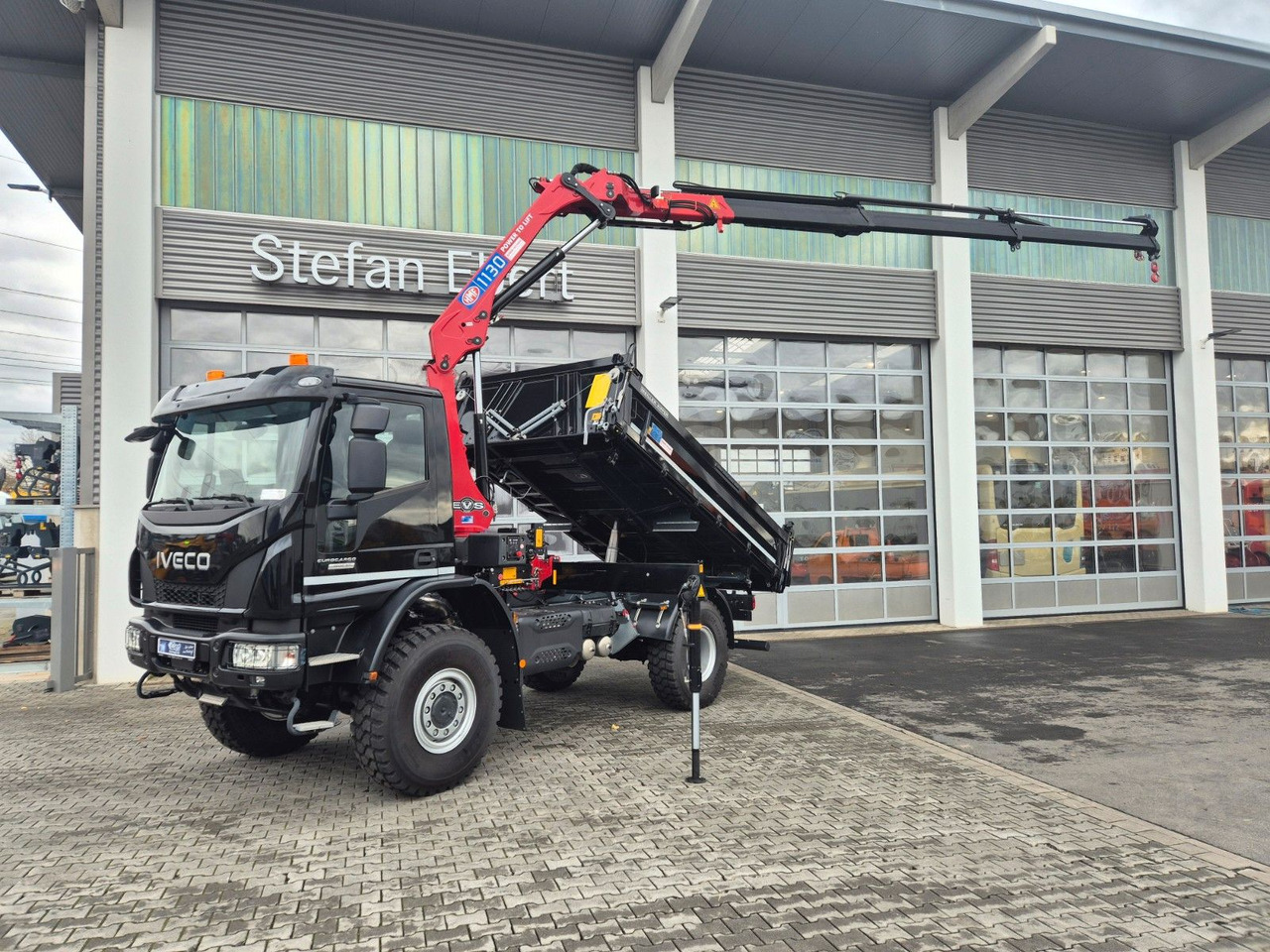 Iveco Eurocargo ML150E32WS 4x4 Kran HMF 1130K Funk AHK - Tipper, Crane truck: picture 1 Iveco Eurocargo ML150E32WS 4x4 Kran HMF 1130K Funk AHK - Tipper, Crane truck: picture 1