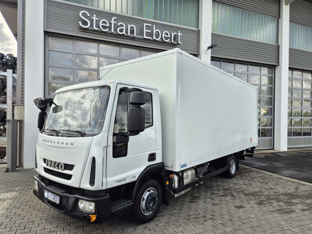 Iveco Eurocargo ML75E16 4x2 Koffer + LBW 48tkm - Box van: picture 1 Iveco Eurocargo ML75E16 4x2 Koffer + LBW 48tkm - Box van: picture 1