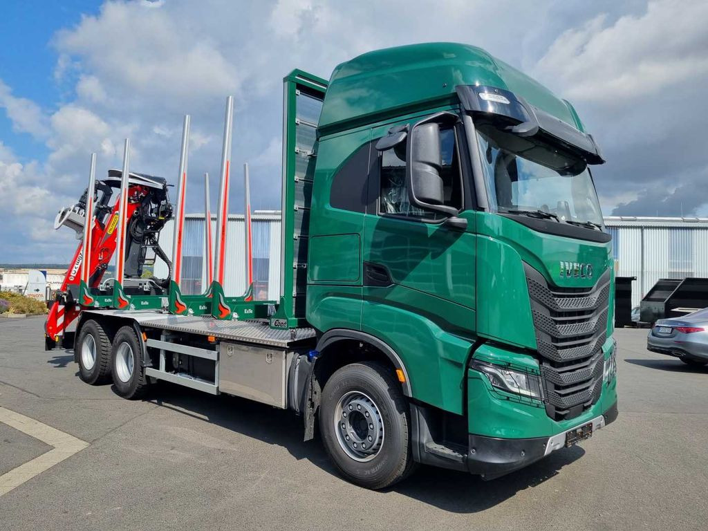 Iveco X-WAY AS300X57ZP ON+ 6x4 Palfinger Epsilon M12 Z - Timber truck, Crane truck: picture 2 Iveco X-WAY AS300X57ZP ON+ 6x4 Palfinger Epsilon M12 Z - Timber truck, Crane truck: picture 2