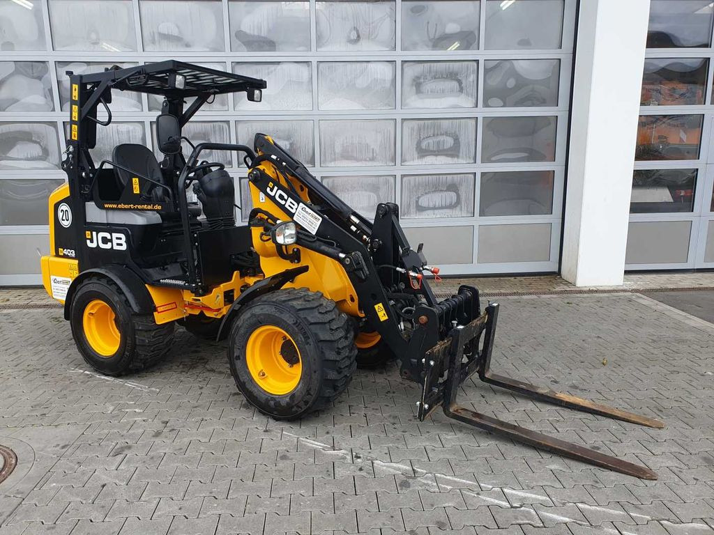 JCB 403 / Schaufel + Gabel / nur 248h! - Wheel loader: picture 2 JCB 403 / Schaufel + Gabel / nur 248h! - Wheel loader: picture 2