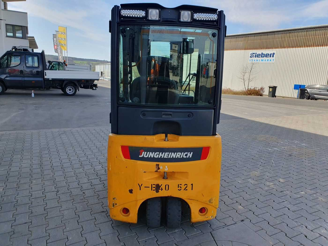 Jungheinrich EFG 215 / Triplex: 4.35m! / SS / nur 2.054h! - Electric forklift: picture 5 Jungheinrich EFG 215 / Triplex: 4.35m! / SS / nur 2.054h! - Electric forklift: picture 5