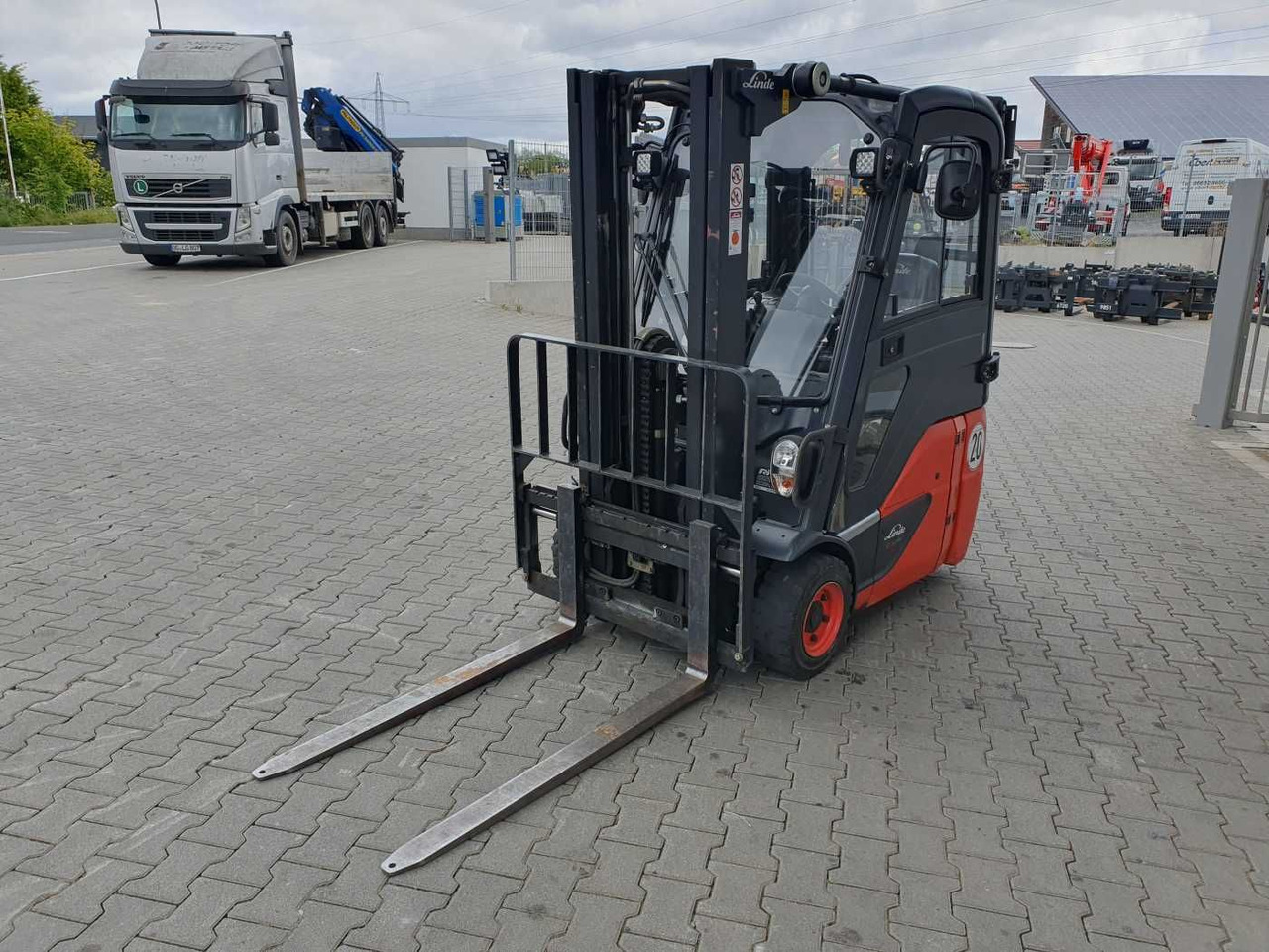 Electric forklift Linde E14 - 02 / Triplex: 4.00m! / SS / nur 2.119h!: picture 7