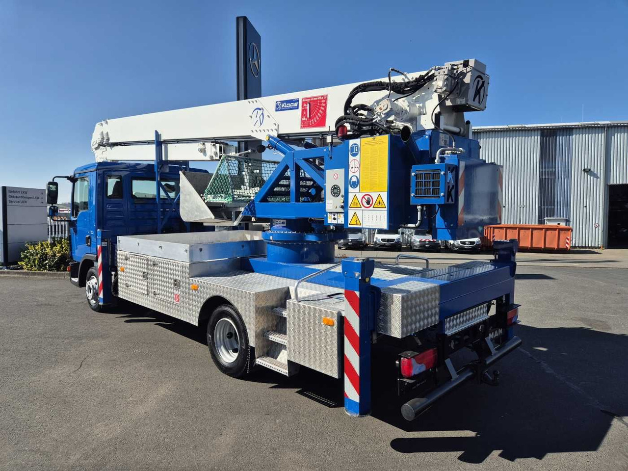 Crane truck MAN TGL 8.150 Dachdeckerkran Klaas K25-30 TSP Funk: picture 7
