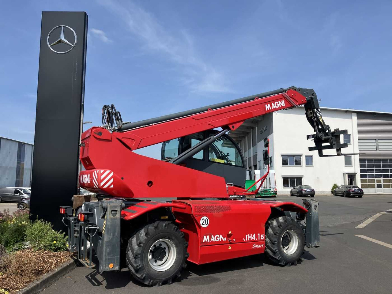 Magni RTH 4.18 Smart Roto / Funk / nur 1.630h - Telescopic handler: picture 5 Magni RTH 4.18 Smart Roto / Funk / nur 1.630h - Telescopic handler: picture 5