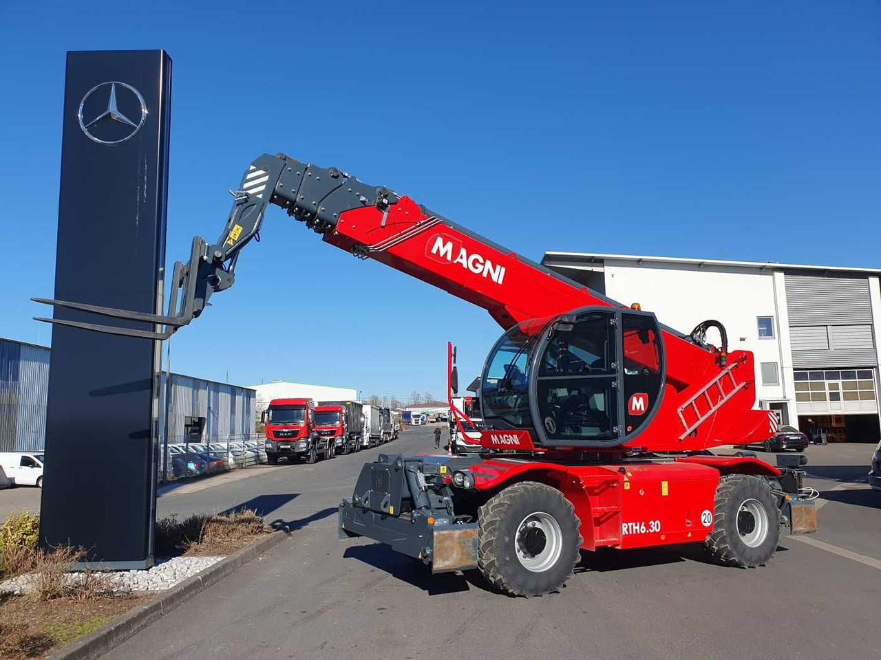 Magni RTH 6.30 Roto + Funk + Klima / nur 119h! - Telescopic handler: picture 1 Magni RTH 6.30 Roto + Funk + Klima / nur 119h! - Telescopic handler: picture 1