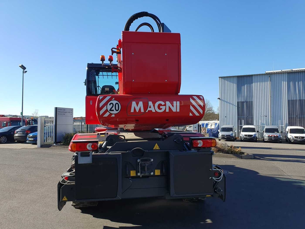 Magni RTH 6.30 Roto + Funk + Klima / nur 119h! - Telescopic handler: picture 5 Magni RTH 6.30 Roto + Funk + Klima / nur 119h! - Telescopic handler: picture 5