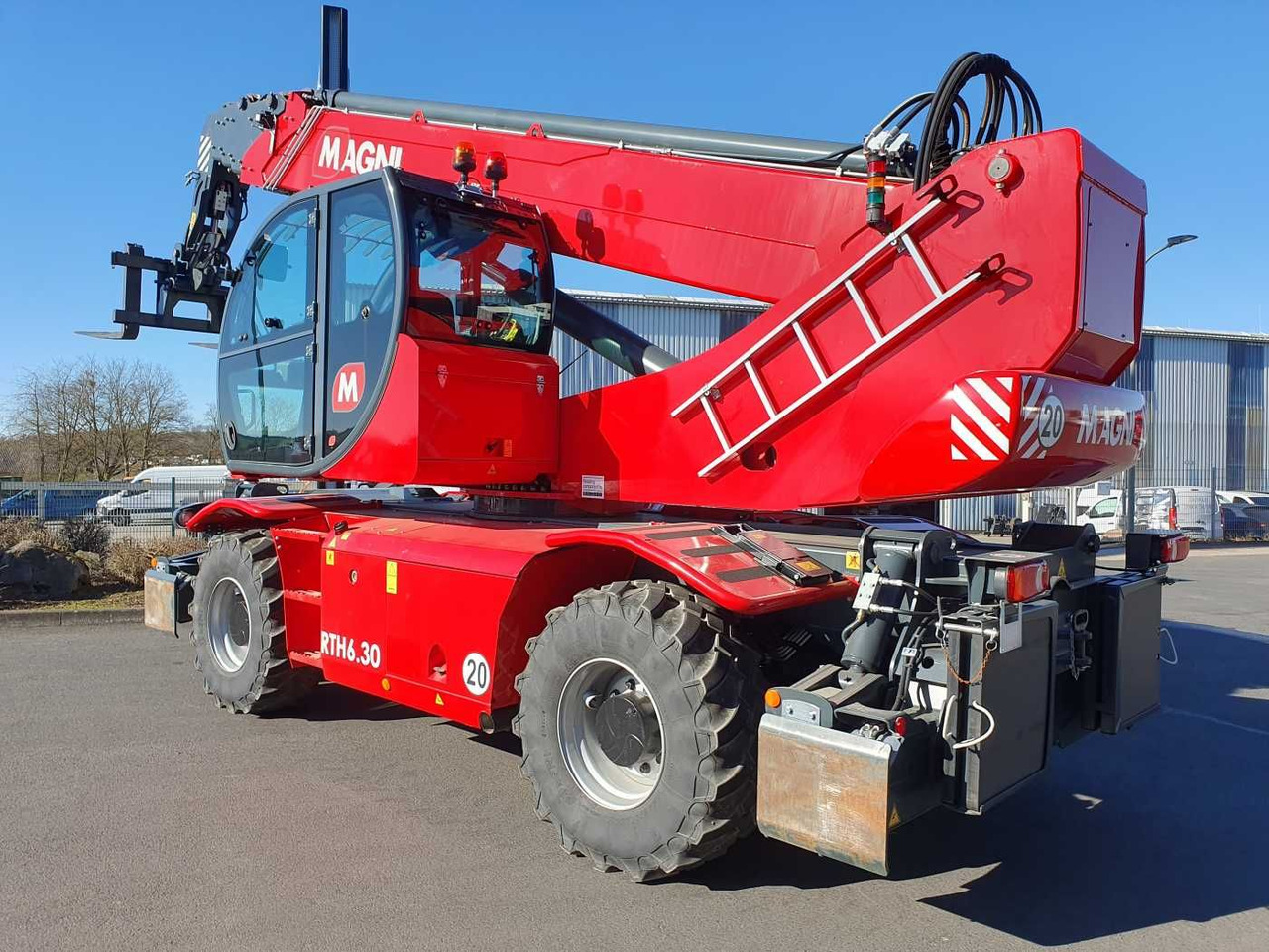 Magni RTH 6.30 Roto + Funk + Klima / nur 119h! - Telescopic handler: picture 4 Magni RTH 6.30 Roto + Funk + Klima / nur 119h! - Telescopic handler: picture 4