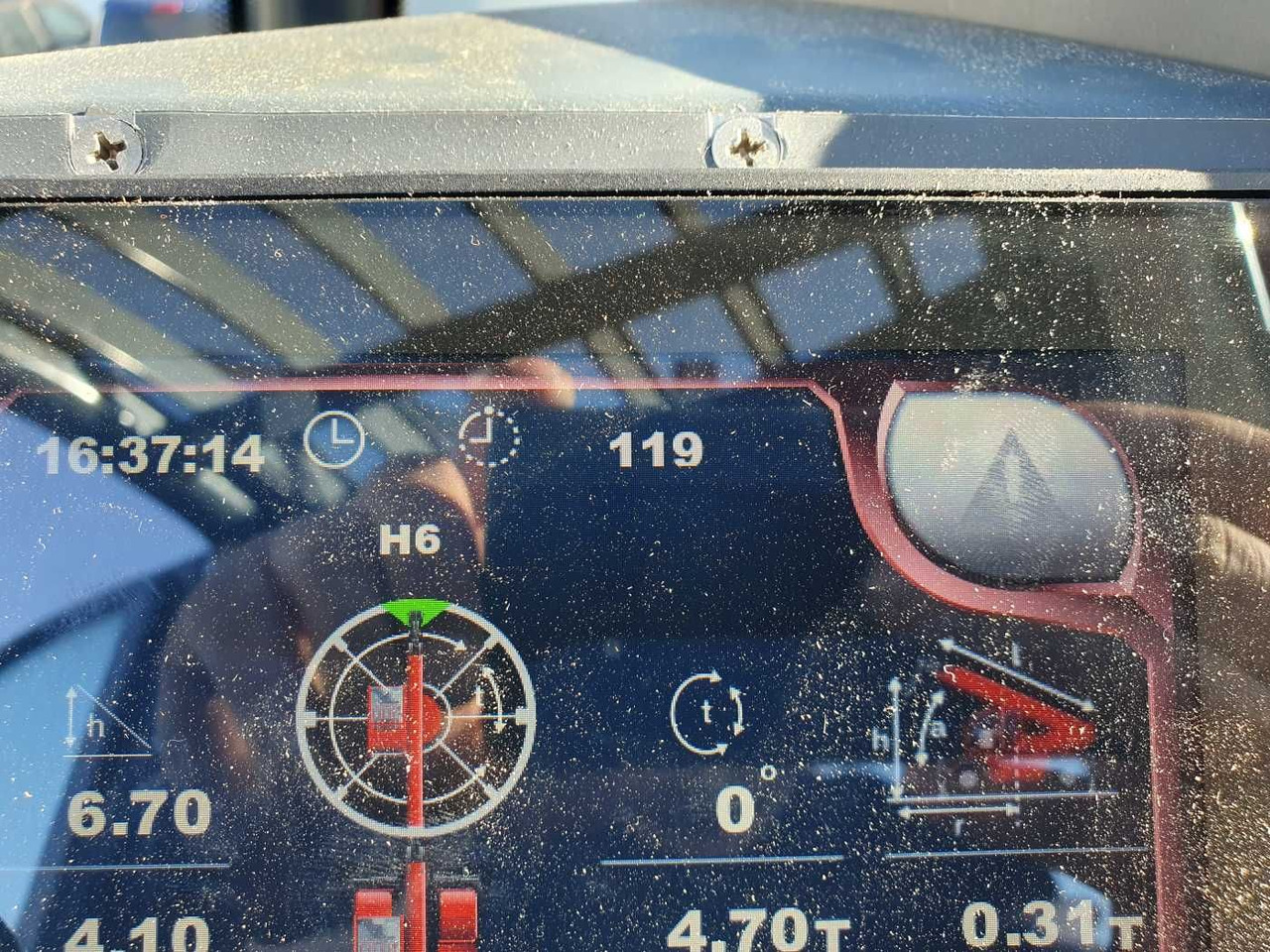 New Telescopic handler Magni RTH 6.30 Roto + Funk + Klima / nur 119h!: picture 14