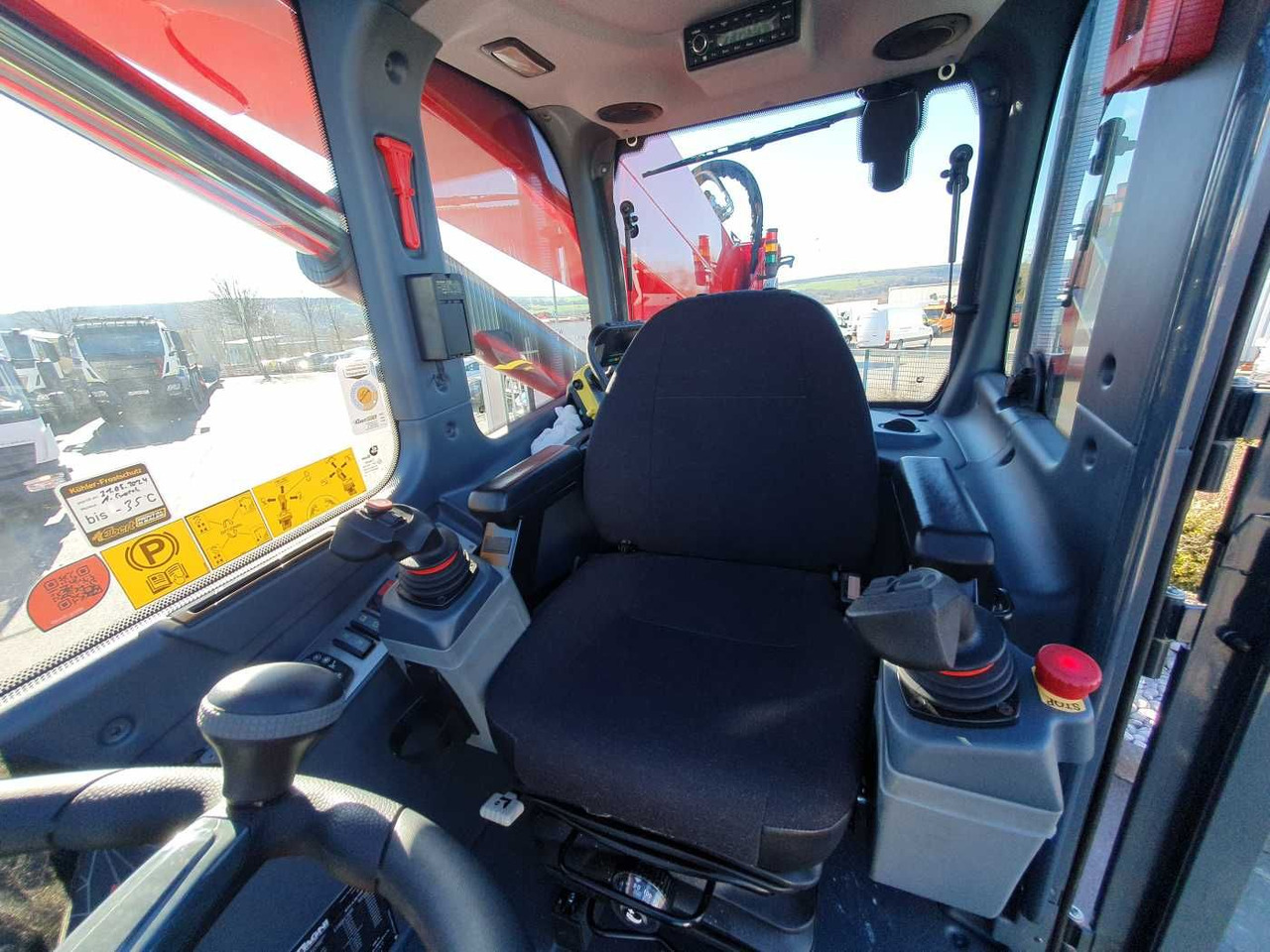 New Telescopic handler Magni RTH 6.30 Roto + Funk + Klima / nur 119h!: picture 11