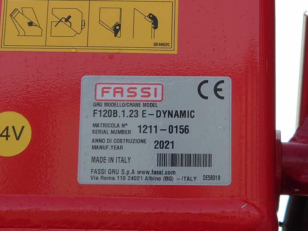 New Tipper, Crane truck Mercedes-Benz Arocs 1832 KK 4x2 Kipper+Kran Fassi F120+Funk Mercedes-Benz Arocs 1832 KK 4x2 Kipper+Kran Fassi F120+Funk: picture 8