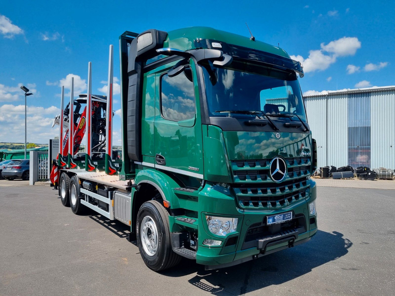 Mercedes-Benz Arocs 2651L 6x4 Palfinger-EPSILON Y Crane M12Z91 - Timber truck, Crane truck: picture 2 Mercedes-Benz Arocs 2651L 6x4 Palfinger-EPSILON Y Crane M12Z91 - Timber truck, Crane truck: picture 2